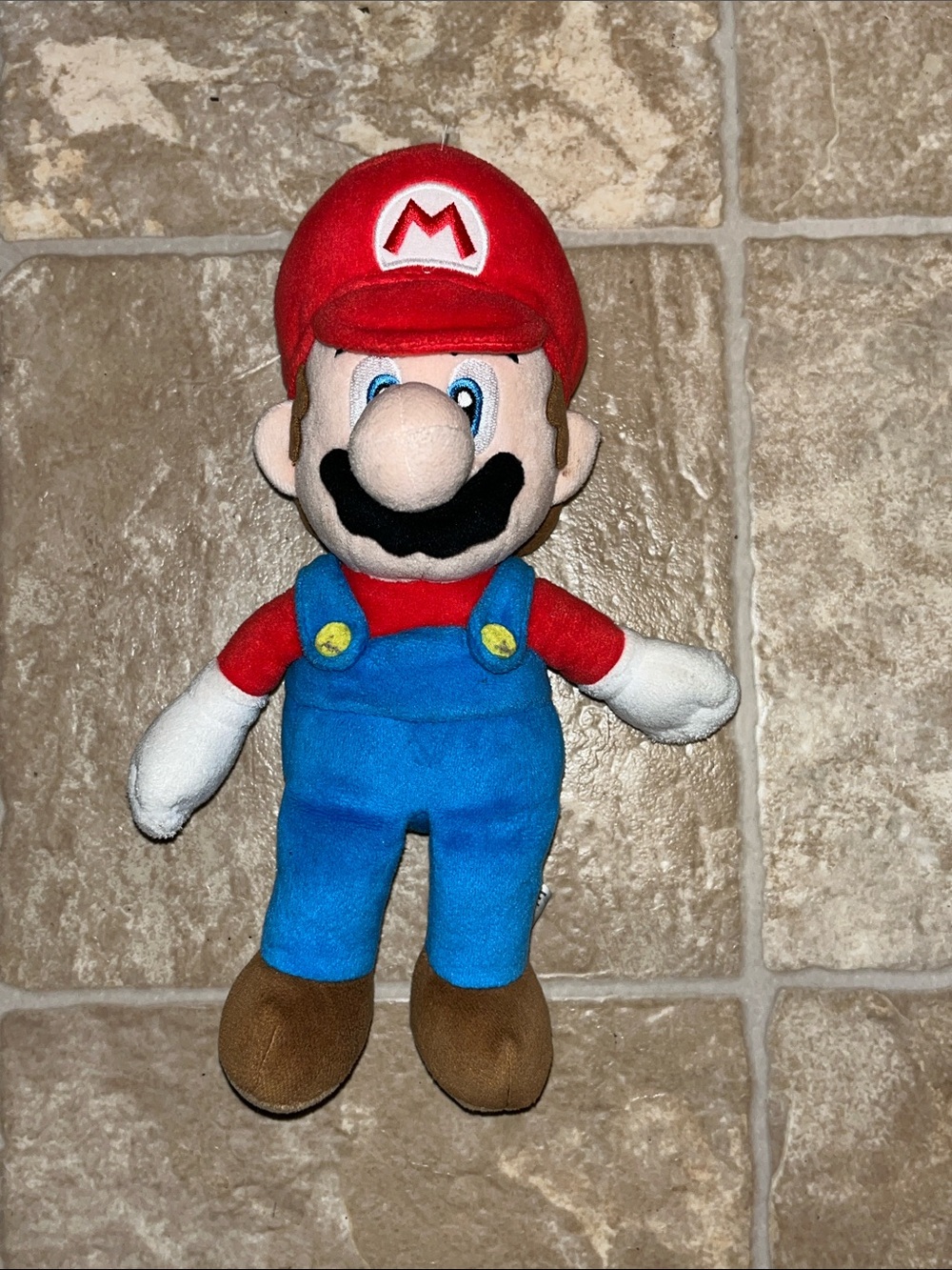 Nintendo Super Mario Plush - Red Hat, Blue Overalls